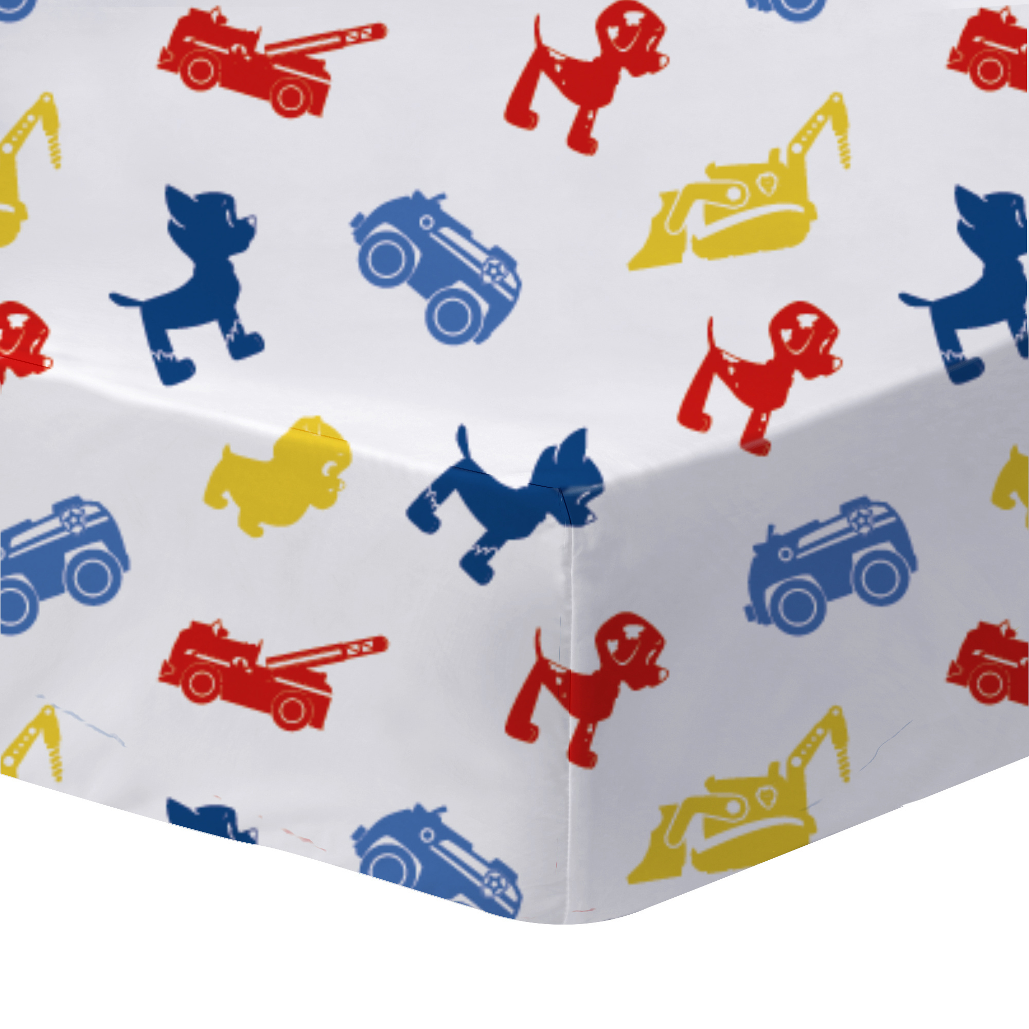 Paw Patrol Fitted sheet Patboy - 90 x 190/200 cm - Cotton