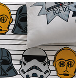 Star wars Duvet cover Portraits - 140 x 200 + 63 x 63 cm - Cotton