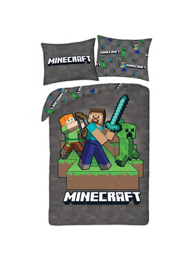 Minecraft Duvet cover Sword 140 x 200 + 70 x 90 cm Polyester