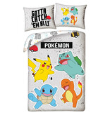 Pokemon Dekbedovertrek Charmander - Eenpersoons - 140 x 200 + 70 x 90 cm - Polyester
