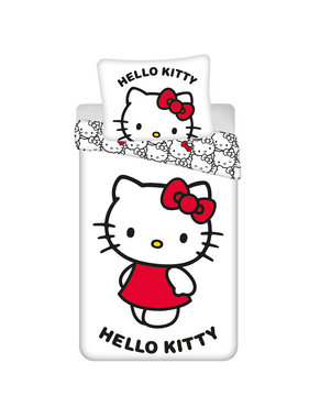 Hello Kitty Dekbedovertrek Classic 140 x 200 cm + 70 x 90 cm Katoen