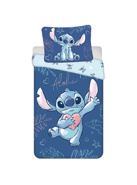 Disney Lilo & Stitch Dekbedovertrek Aloha 140 x 200 cm + 70 x 90 cm Katoen