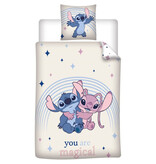 Disney Lilo & Stitch Dekbedovertrek Magical - 140 x 200 + 65 x 65 cm - Polykatoen