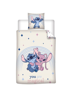 Disney Lilo & Stitch Dekbedovertrek Magical 140 x 200 + 65 x 65 cm Polykatoen