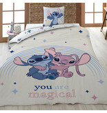Disney Lilo & Stitch Dekbedovertrek Magical - 140 x 200 + 65 x 65 cm - Polykatoen