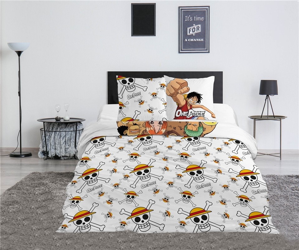 One Piece Duvet cover Pirate Crew -240 x 220 cm - Polycotton