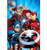 Marvel Avengers Fleece plaid Action - 100 x 150 cm - Polyester