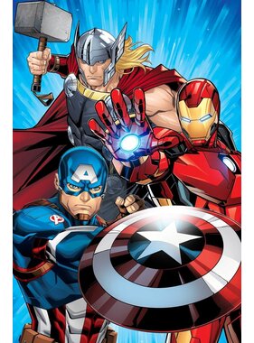Marvel Avengers Fleece plaid Action 100 x 150 cm - Polyester