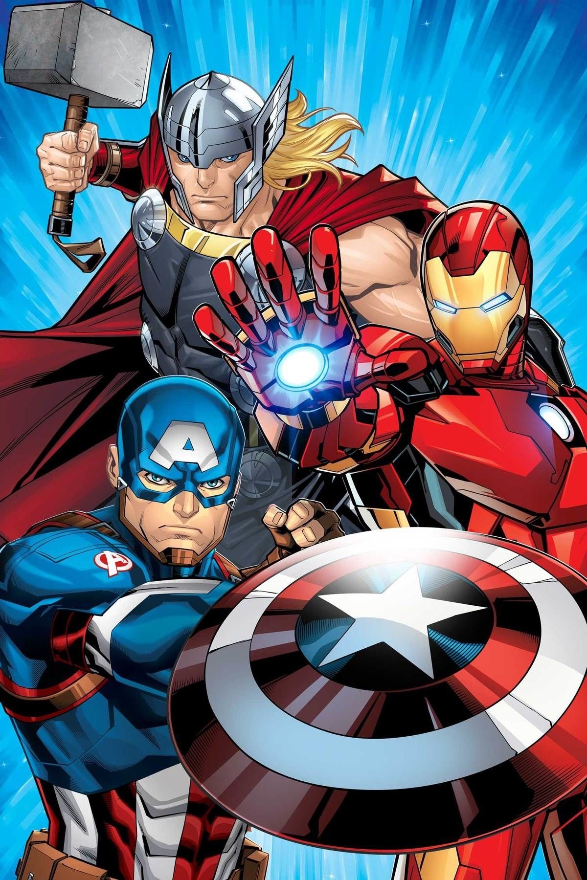 Marvel Avengers Fleece plaid Action - 100 x 150 cm - Polyester