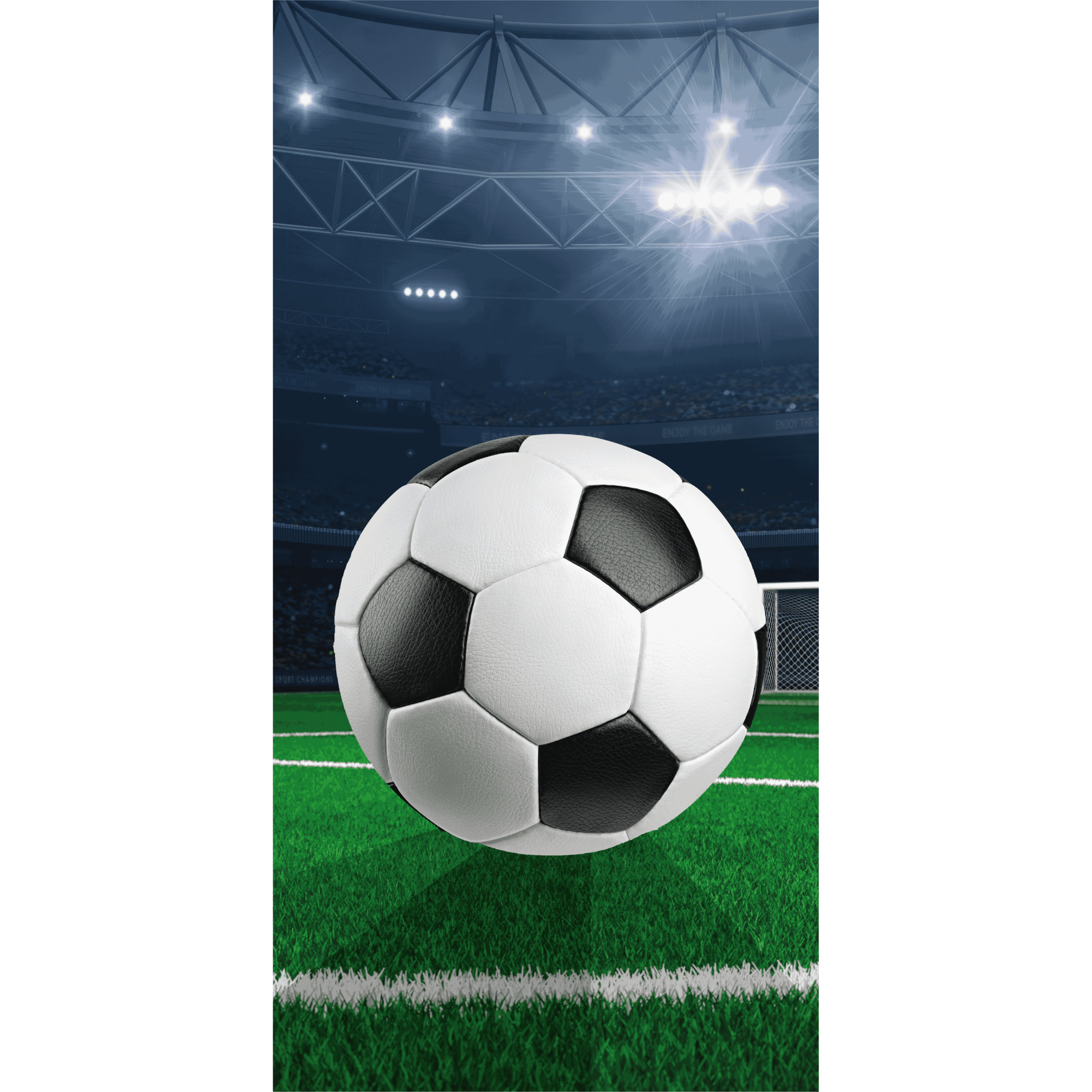Voetbal Beach towel Stadium - 70 x 140 cm - cotton