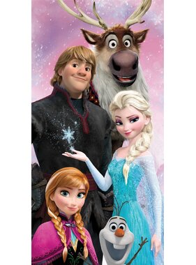 Disney Frozen Beach towel Snowflake 70 x 140 Cotton