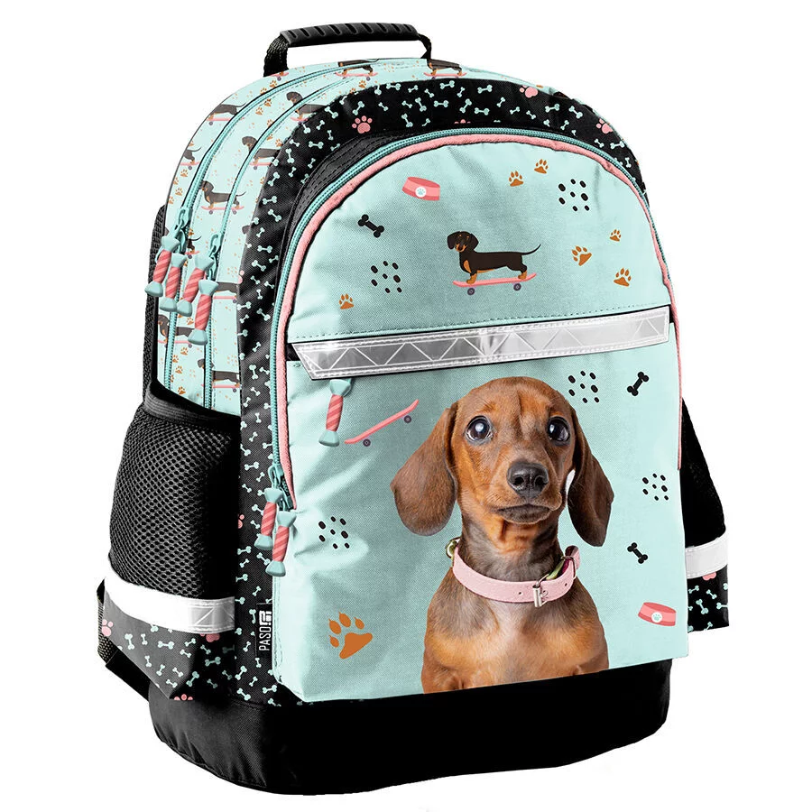 PASO Backpack Dachshund - 41 x 28 x 18 cm - Polyester