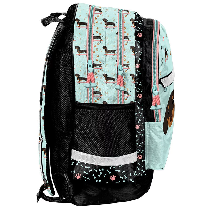 PASO Backpack Dachshund - 41 x 28 x 18 cm - Polyester
