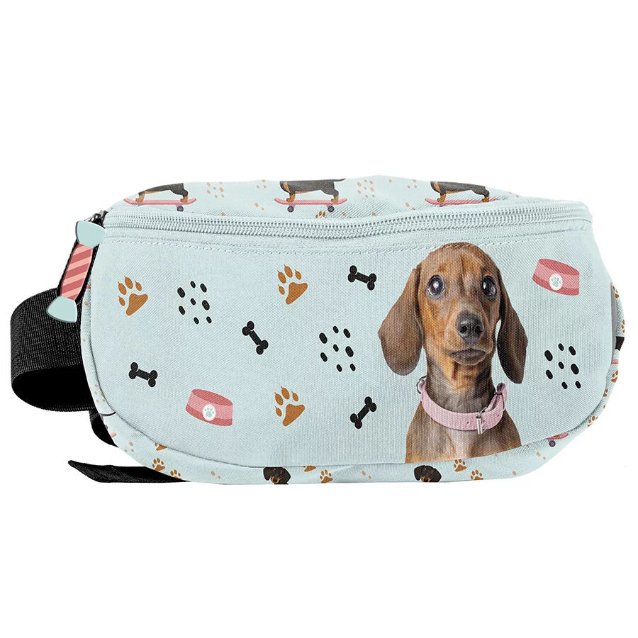 PASO Dachshund Hip Bag - 24 x 13 x 9 cm - Polyester