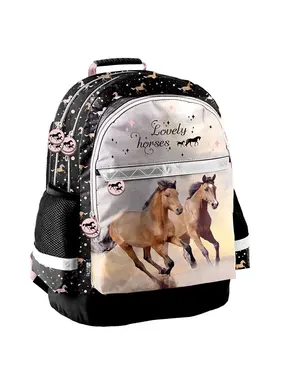 PASO Rugzak Paarden 41 x 28 cm Polyester