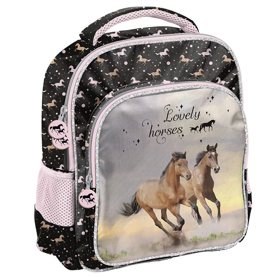 PASO Toddler backpack Horse - 33 x 26 x 10 cm - Polyester