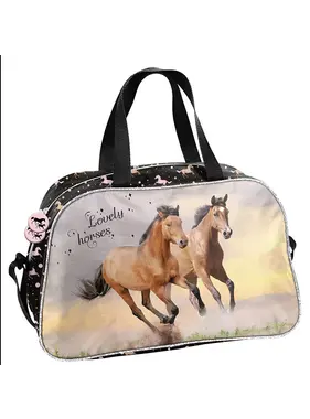 PASO Shoulder bag Horses 40 x 25 x 15 cm Polyester