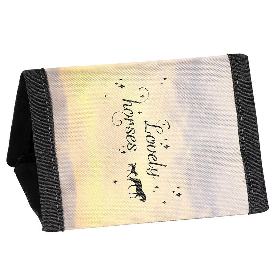 PASO Wallet Horses - 12 x 8.5 cm - Polyester