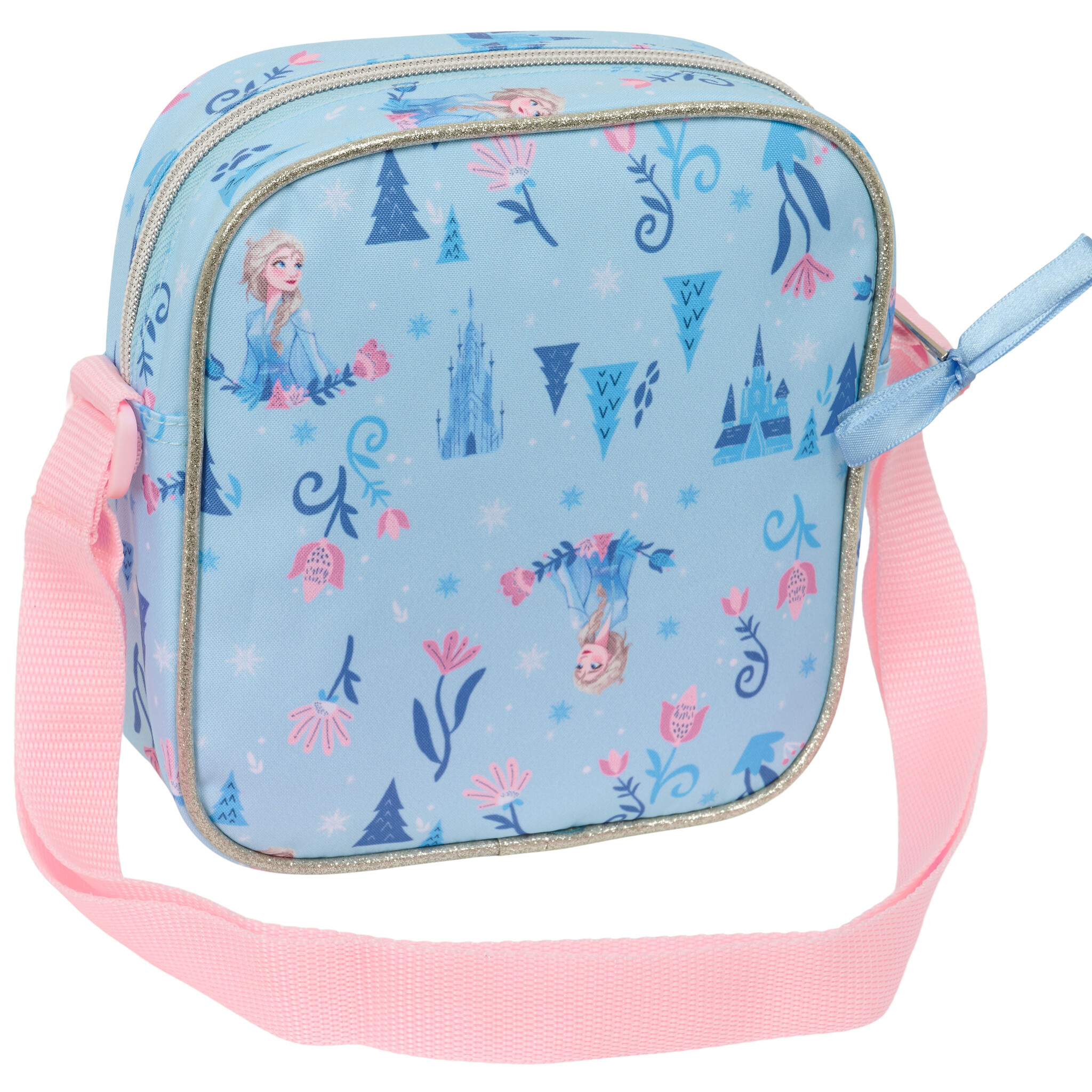 Disney Frozen Mini Shoulder Bag Ice Magic - 18 x 16 x 4 cm - Polyester