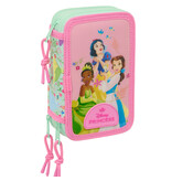 Disney Princess Filled Pencil Case Bloom - 37 pieces - 19.5 x 12.5 x 5.5 cm - Polyester