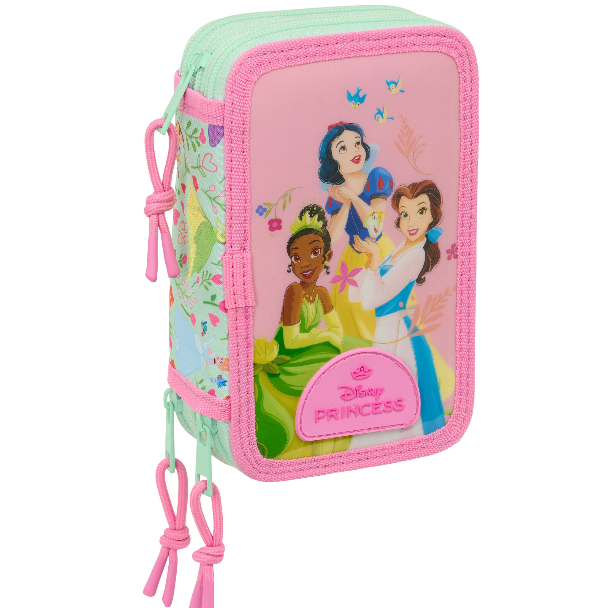 Disney Princess Filled Pencil Case Bloom - 37 pieces - 19.5 x 12.5 x 5.5 cm - Polyester