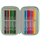 Disney Princess Filled Pencil Case Bloom - 37 pieces - 19.5 x 12.5 x 5.5 cm - Polyester