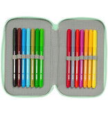 Disney Princess Filled Pencil Case Bloom - 37 pieces - 19.5 x 12.5 x 5.5 cm - Polyester