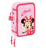 Disney Minnie Mouse Filled Case Hello - 37 pieces - 19.5 x 12.5 x 5.5 cm - Polyester