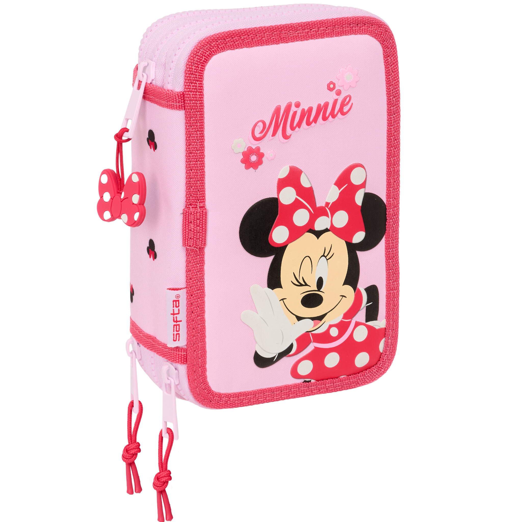 Disney Minnie Mouse Filled Case Hello - 37 pieces - 19.5 x 12.5 x 5.5 cm - Polyester