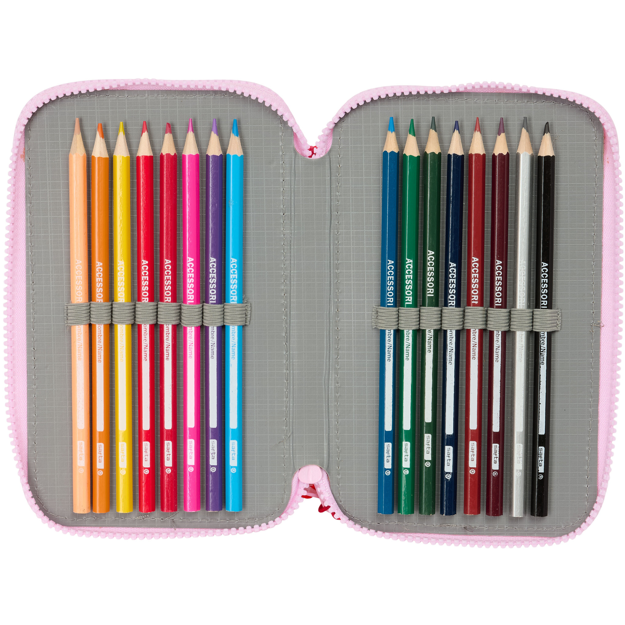 Disney Minnie Mouse Filled Case Hello - 37 pieces - 19.5 x 12.5 x 5.5 cm - Polyester