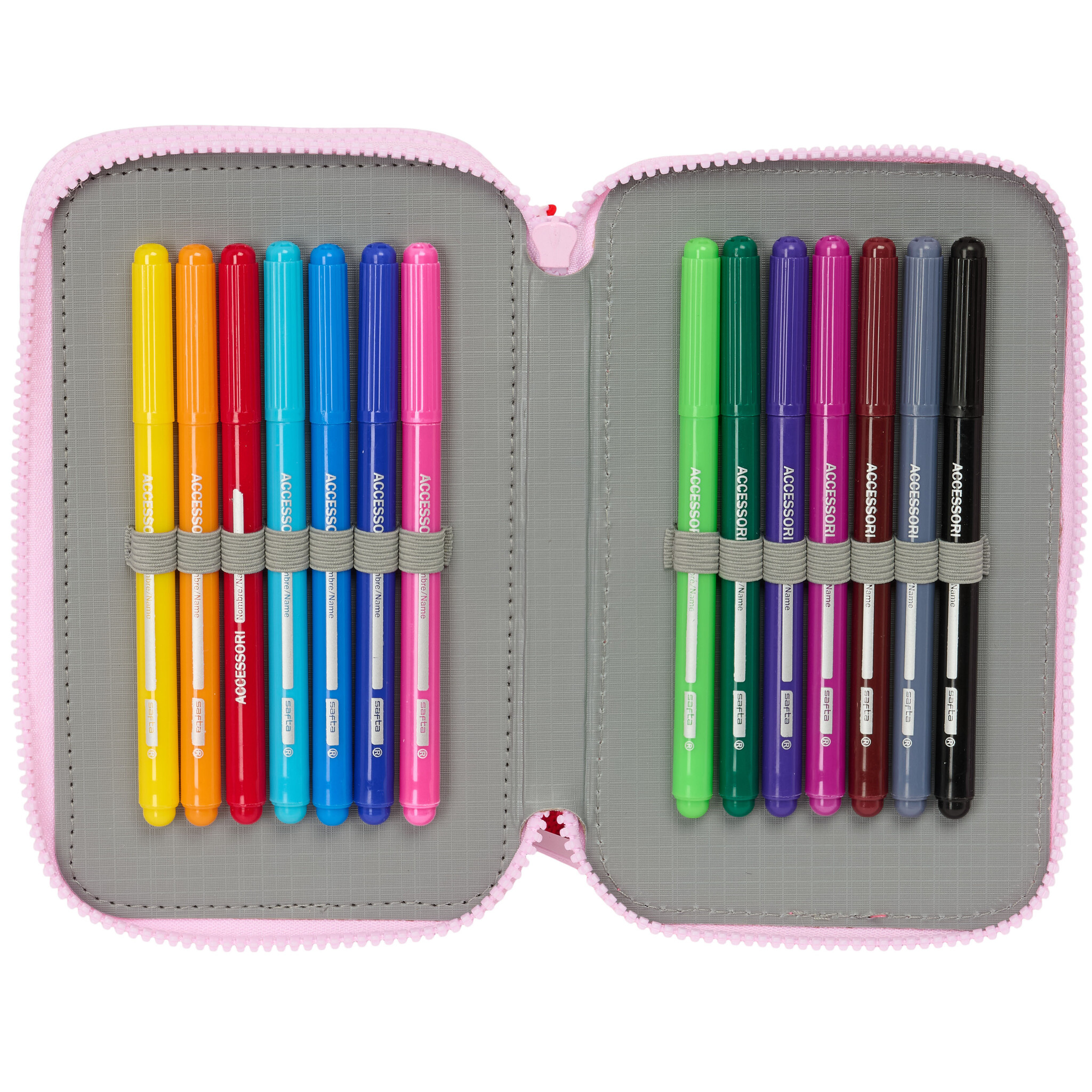 Disney Minnie Mouse Filled Case Hello - 37 pieces - 19.5 x 12.5 x 5.5 cm - Polyester