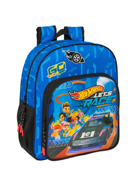 Hot Wheels Backpack Let's Race 38 x 32 cm Polyester