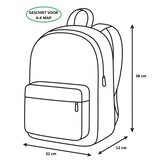 Hot Wheels Backpack Let's Race - 38 x 32 x 12 cm - Polyester