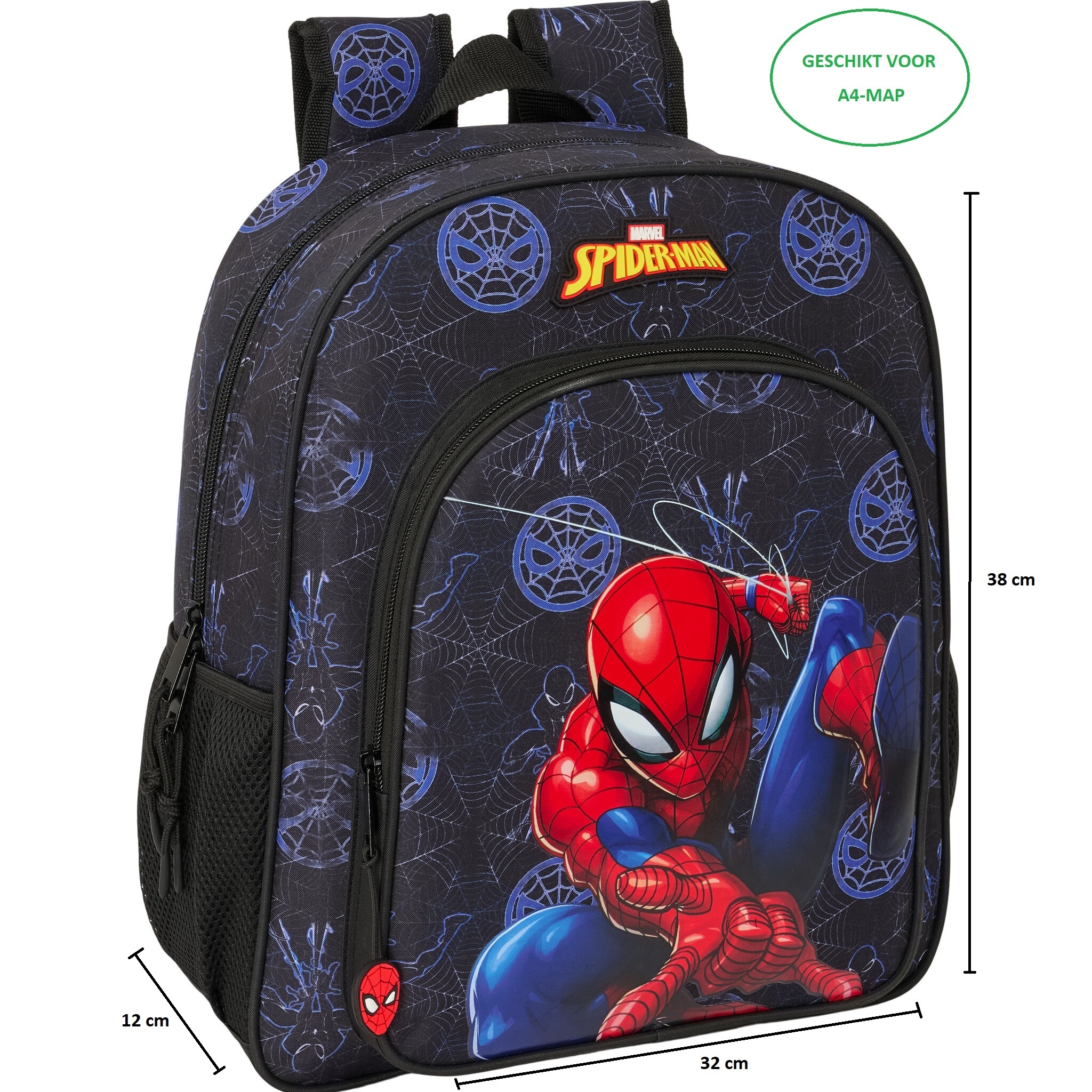 Spiderman Backpack Attack - 38 x 32 x 12 cm - Polyester