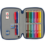 Super Mario Filled Case Trick - 29 pieces - 19.5 x 12.5 x 4 cm - Polyester