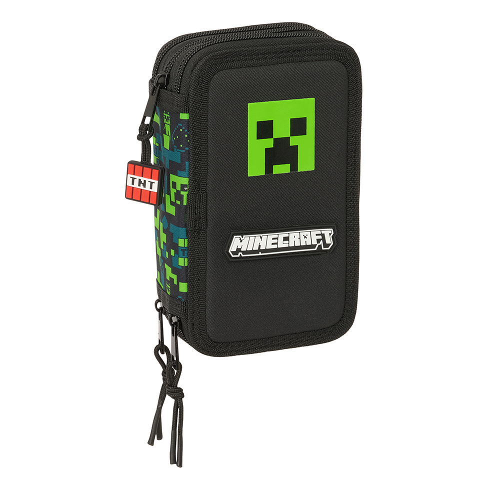 Minecraft Gevuld Etui TNT - 37 stuks - 19,5 x 12,5 x 5,5 cm - Polyester