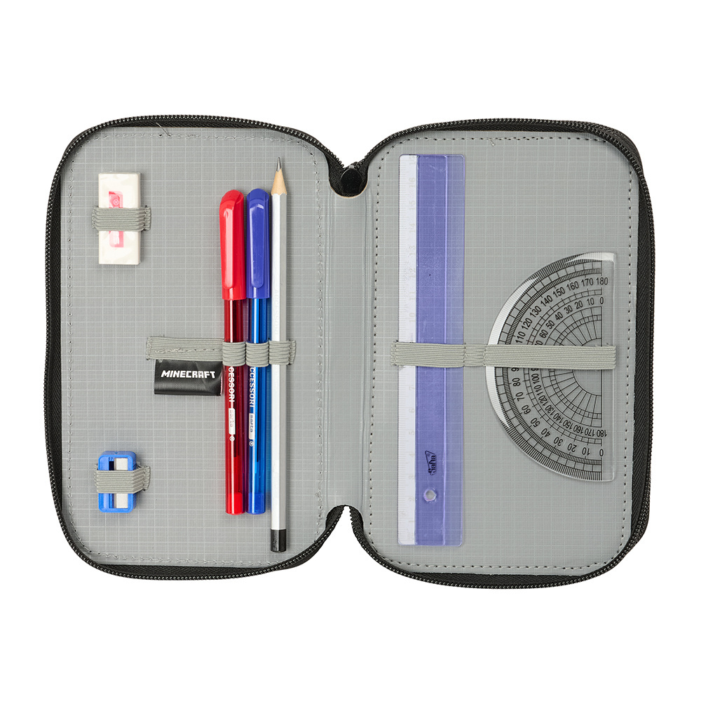 Minecraft Gevuld Etui TNT - 37 stuks - 19,5 x 12,5 x 5,5 cm - Polyester