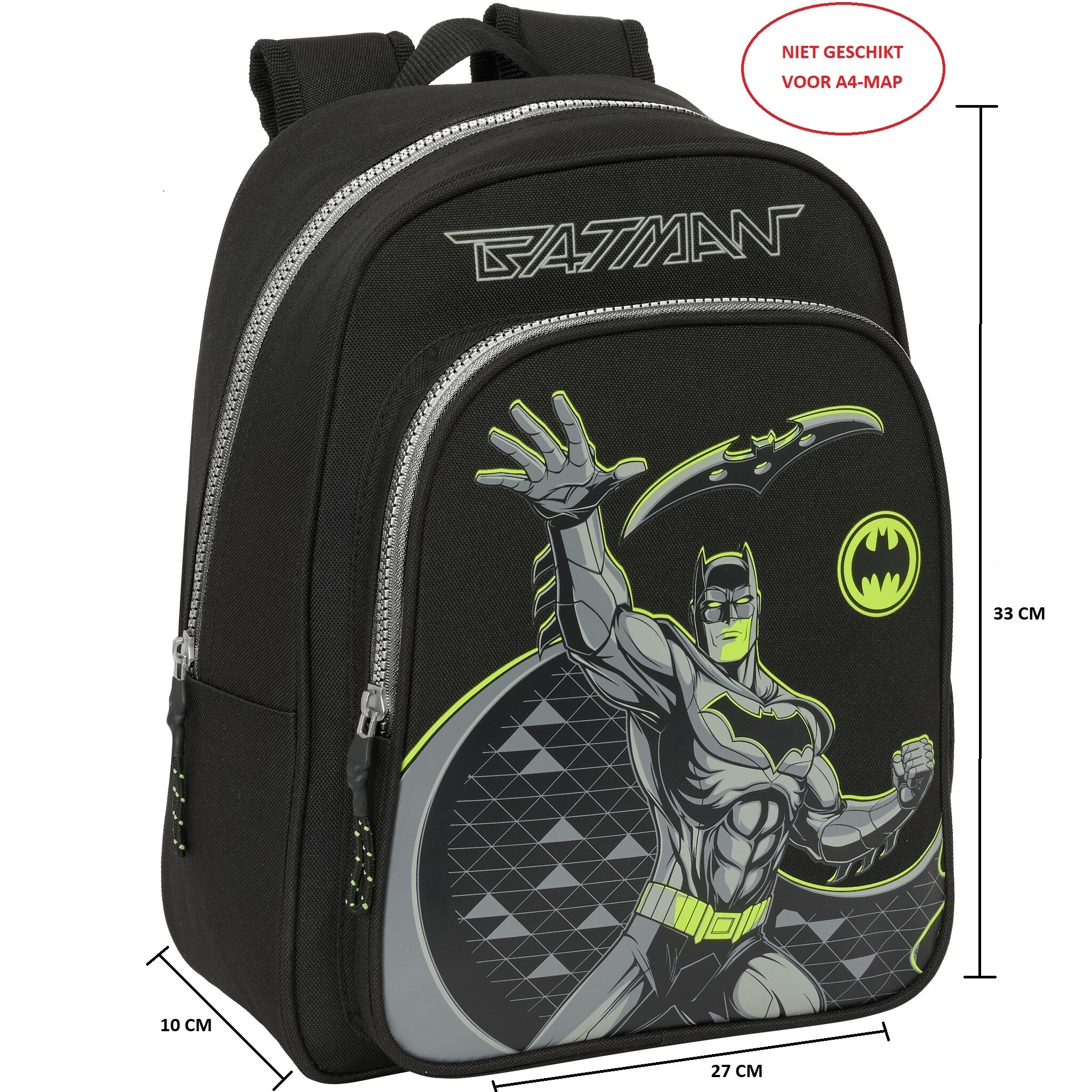 Batman Backpack Game Over - 33 x 27 x 10 cm - Polyester