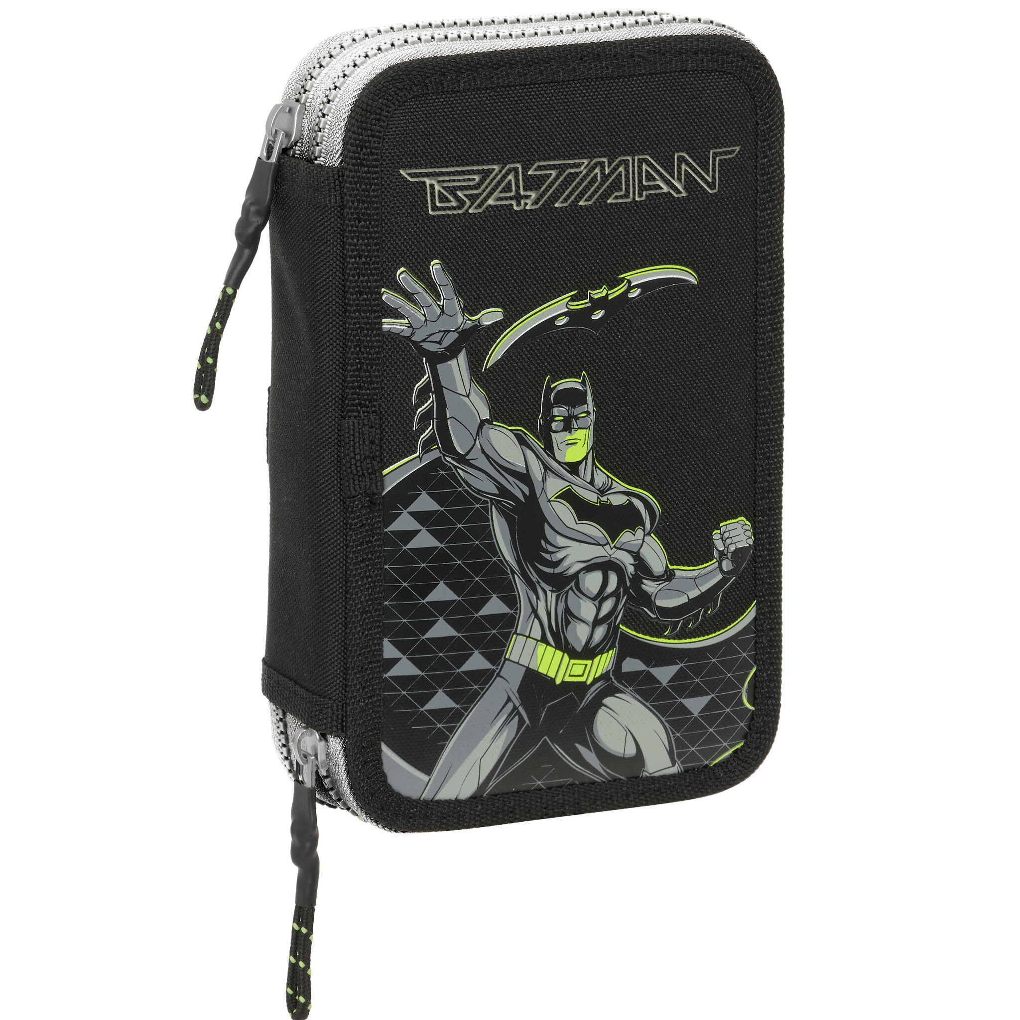 Batman Filled Pencil Case Game Over - 29 pieces - 19.5 x 12.5 x 4 cm - Polyester