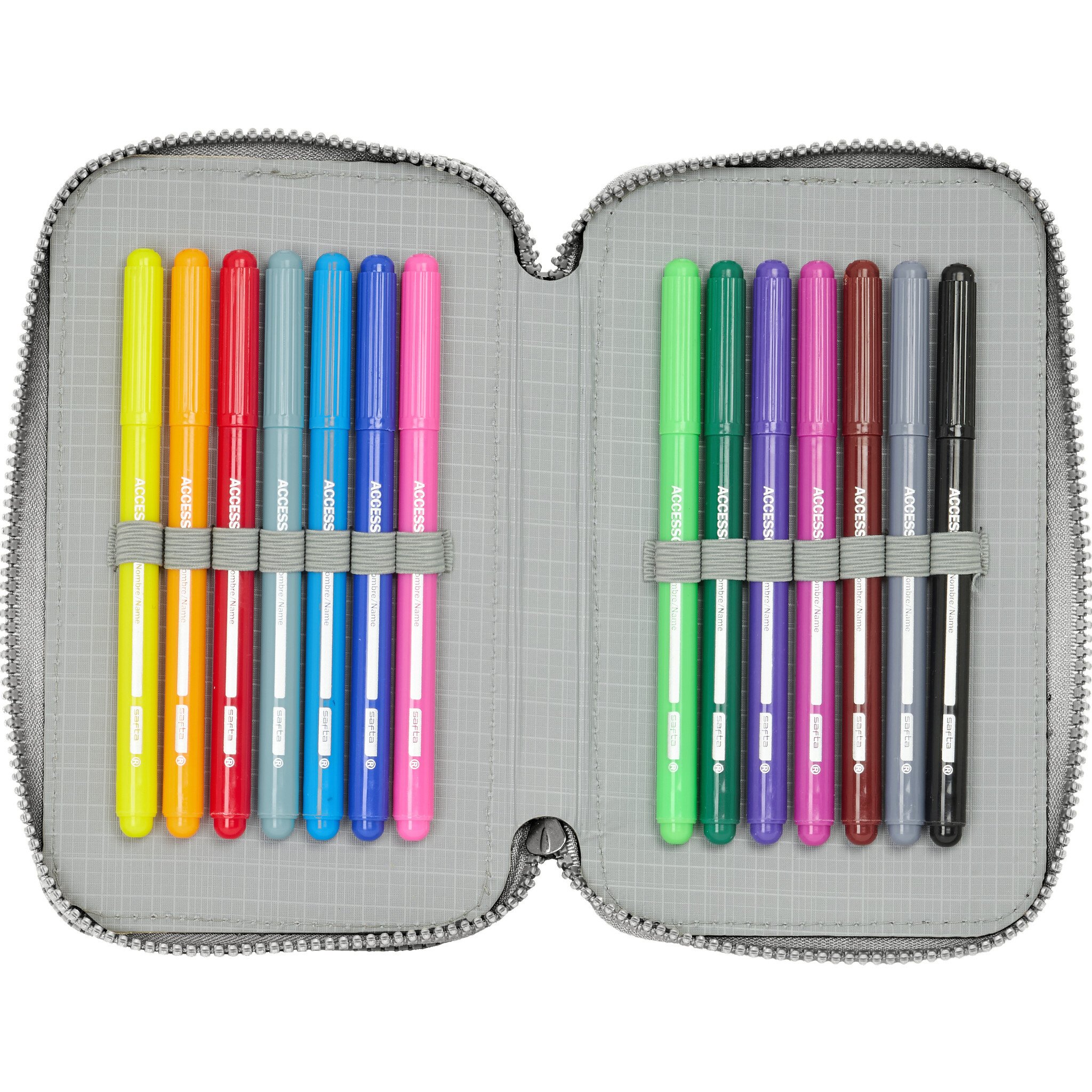 Batman Filled Pencil Case Game Over - 29 pieces - 19.5 x 12.5 x 4 cm - Polyester