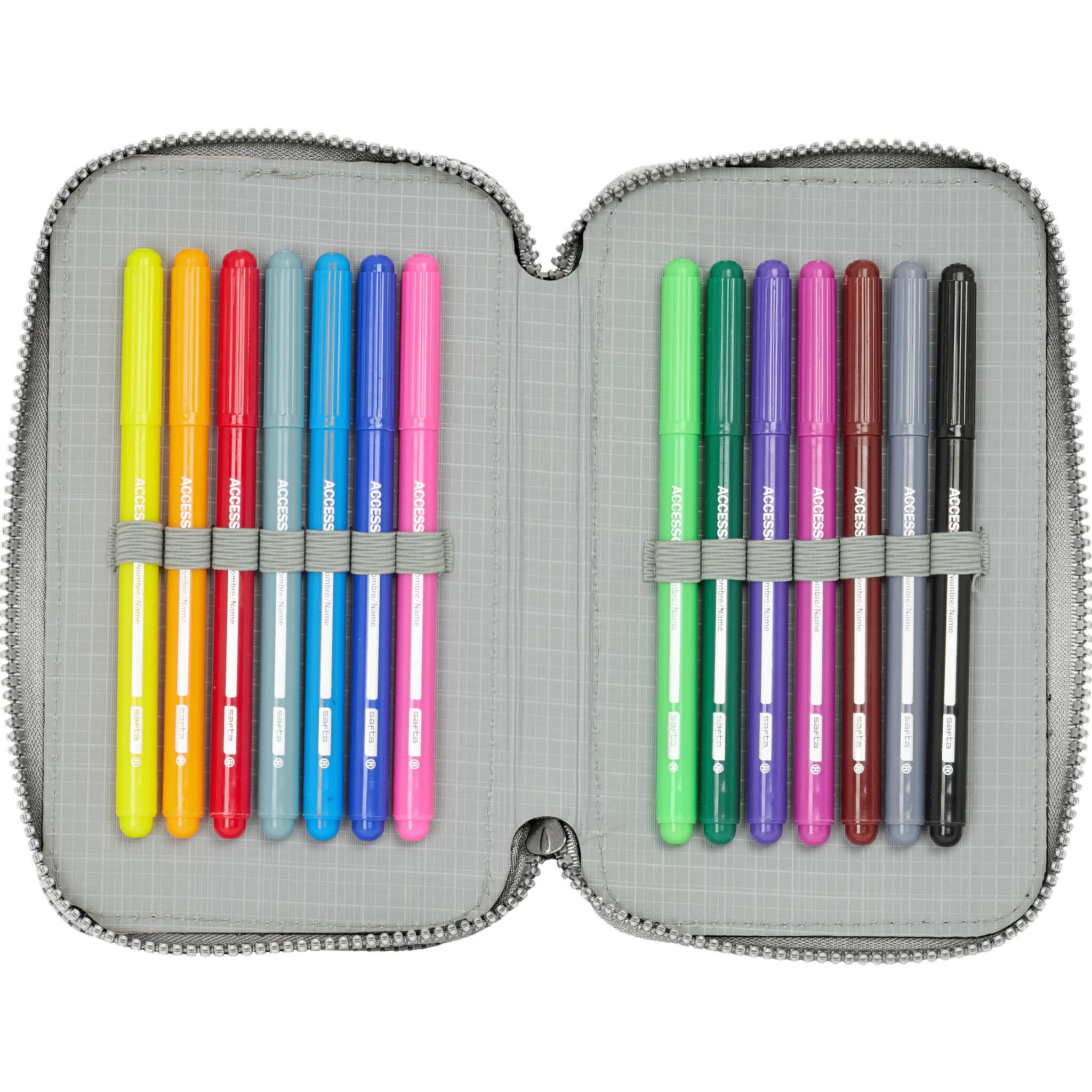 Batman Filled Pencil Case Game Over - 29 pieces - 19.5 x 12.5 x 4 cm - Polyester