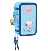 Snoopy Filled Case Love - 37 pieces - 19.5 x 12.5 x 5.5 cm - Polyester
