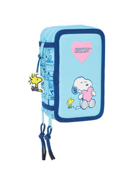 Snoopy Filled Case Love (37 pieces) 19.5 x 12.5 cm Polyester