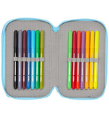 Snoopy Filled Case Love - 37 pieces - 19.5 x 12.5 x 5.5 cm - Polyester