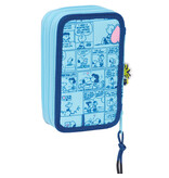 Snoopy Filled Case Love - 37 pieces - 19.5 x 12.5 x 5.5 cm - Polyester