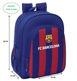 FC Barcelona Backpack Stripes - 38 x 32 x 12 cm - Polyester