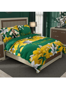 Frida Kahlo Duvet cover Lily 140 x 200 cm + 70 x 90 cm Cotton