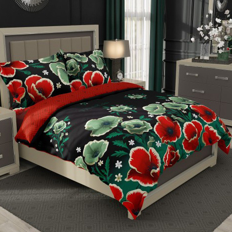 Frida Kahlo Duvet cover Garden - 140 x 200 cm + 70 x 90 cm - Cotton