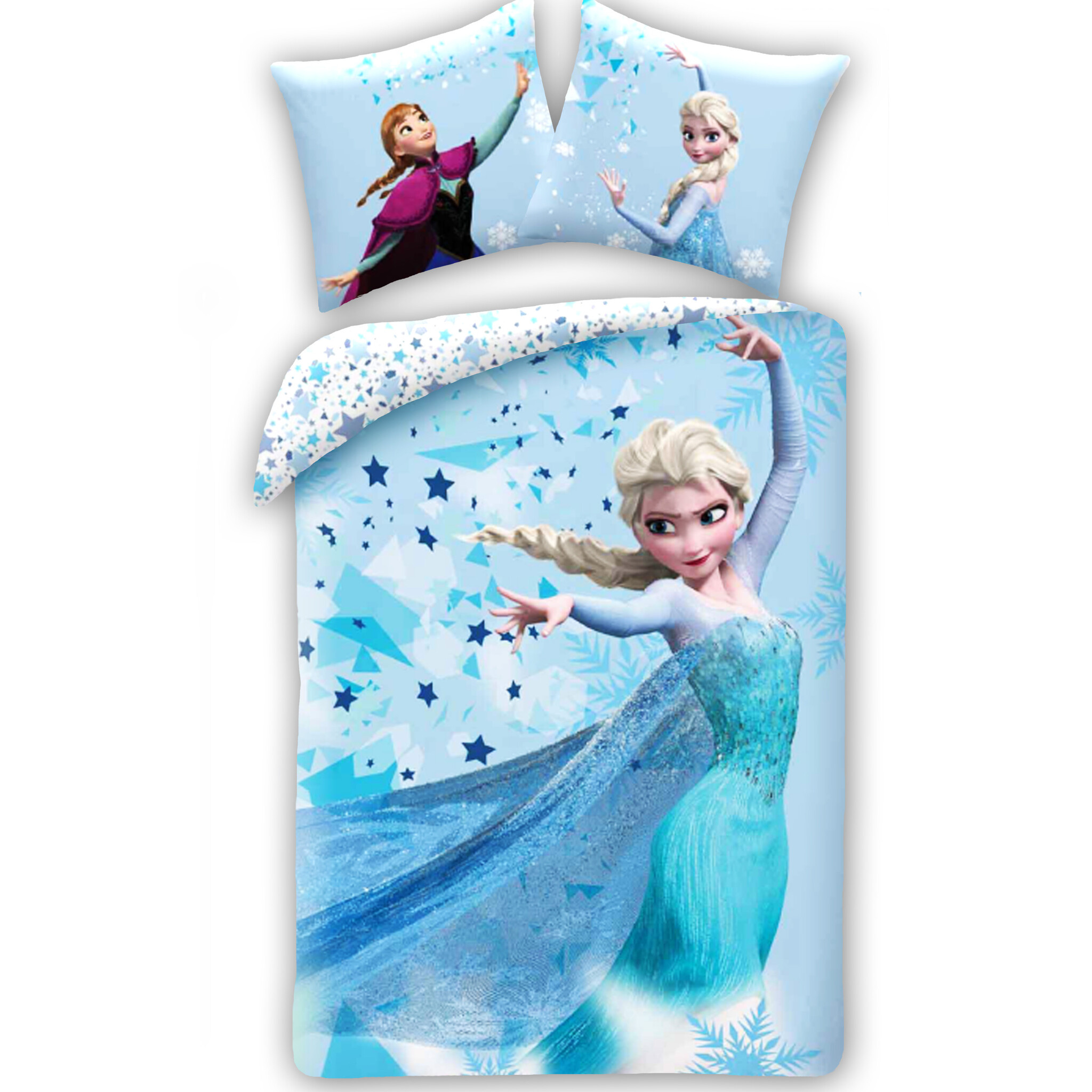 Disney Frozen Duvet cover Elsa - 140 x 200 cm + 50 x 70 cm - Cotton