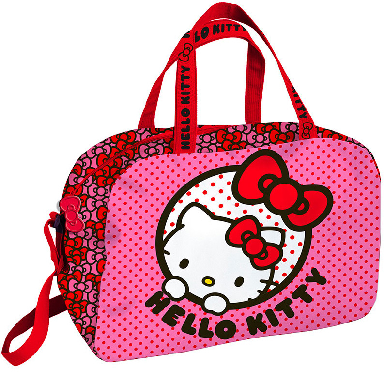 Hello Kitty Sports bag Bow - 40 x 25 x 17 cm - Polyester
